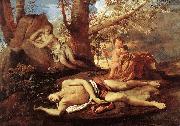 E-cho and Narcissus Nicolas Poussin